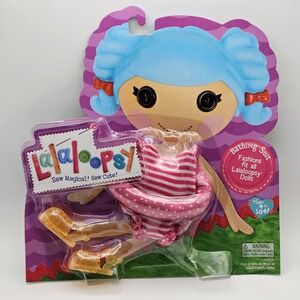 Lalaloopsy Doll Clothes/Outfit Pink Striped Bathing Suit Sew Magical! Sew Cute!
